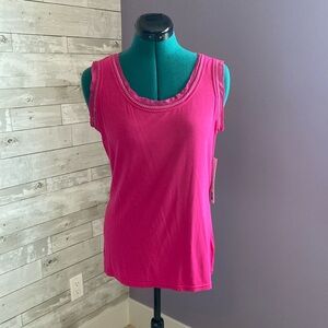 NWT TRIBAL Pink Sleeveless Top